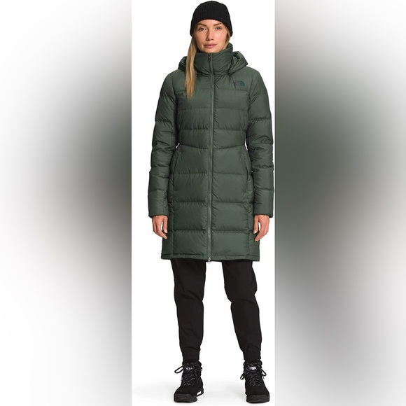 THE NORTH FACE Women's Metropolis Parka - Green size S